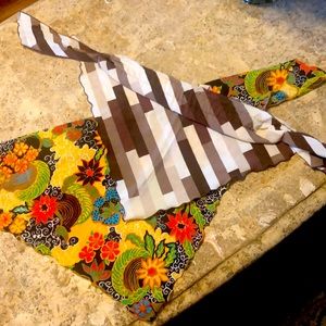 BOHO head wrap vintage scarves bonnet hair scarf